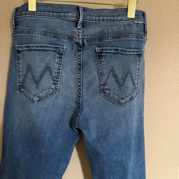 MOTHER Denim Playing Rough The Insider Flood Women’s size 31 - Picture 6 of 16